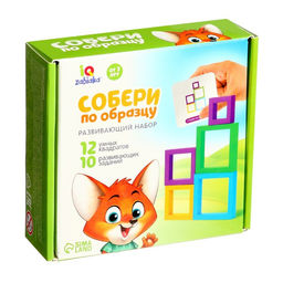 Развивающий набор Собери по образцу, по методике Монтессори - Iq-zabiaka фото 8