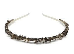 Ободок на голову женский с раухтопазом