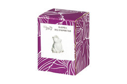 Вазочка п/зубоч. 5,5*4,8*6,5 см 30 мл Лягушка белая, золото - Elan gallery фото 5