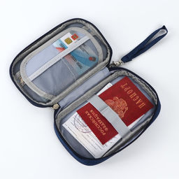 Органайзер для документов Путешествие-всегда хорошая идея, синий, 15 х 24 см - Textura фото 5