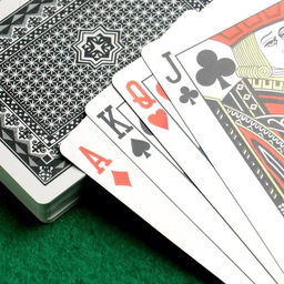 Карты игральные пластиковые 54 шт., 5.7×8.7 см