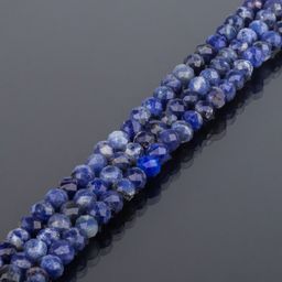 Бусины для украшений из Содалита огранка