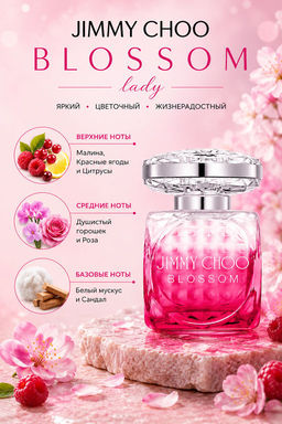 JIMMY CHOO BLOSSOM w EDP 60 ml M, парфюмерная вода