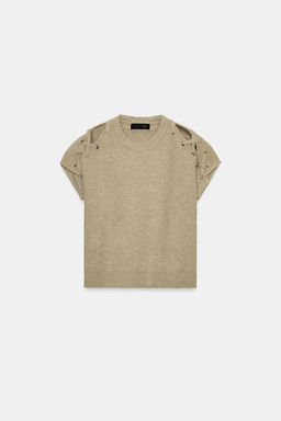 JUMPER WITH SHOULDER DETAIL - Zara фото 16