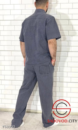 Мужской летний брючный костюм