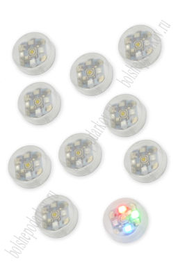 Светодиоды Шайбы 2*0,6 см (10 шт) SF-8088