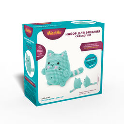 Набор для вязания Miadolla AMG-0143 Мятный котик