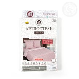 Византия (Розовый) 200*200/1 шт. - 200*200 DE LUXE Радуга с простынью на резинке - Артпостель фото 4