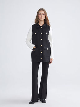 Beli Lastikli ?spanyol Pa?a Kad?n Pantolon