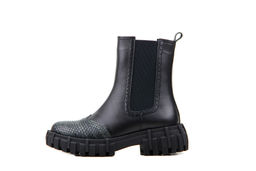 Челси 360.P.466bl. black+rept/Мех