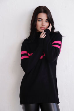 10089 Свитер чёрный - Martichelli фото 24