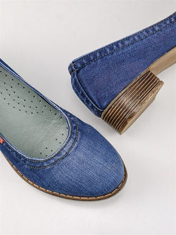 Туфли модельные на выход и на работу 6500-0163 Denim