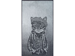 Полотенце махровое 6с103.412ж1 Козырек(антрацит) 50х90см