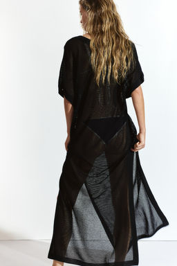 Vestido playero en punto pointelle - H&m фото 3