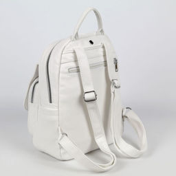 Женский рюкзак из эко кожи Z166-2 Белый - Cidirro фото 3