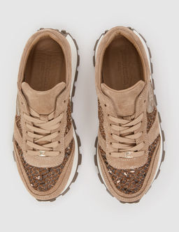 Bej Sneaker