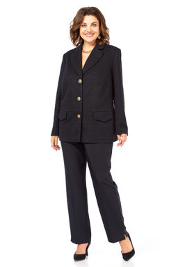 Костюм Элль стиль 2403 черный фото 8