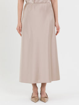 Юбка атласная