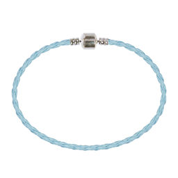 Zlatka Браслет плетеный RBL-01 21 см 5 шт СК/Распродажа №06 голубой