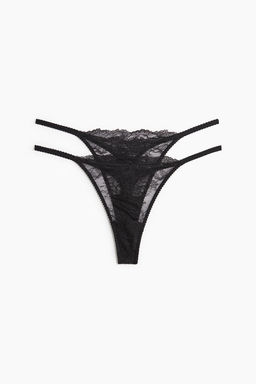 Pack de 2 bragas Thong de encaje - H&m фото 4