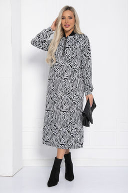 Платье Белые ночи (черно-белое) П12305-19 - Lt collection фото 6