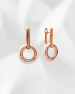 Серьги с керамикой