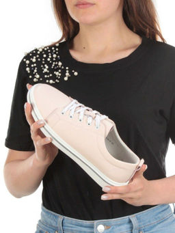 05-PDA16-4 Кроссовки женские (натуральная кожа) - Фабричный китай фото 2