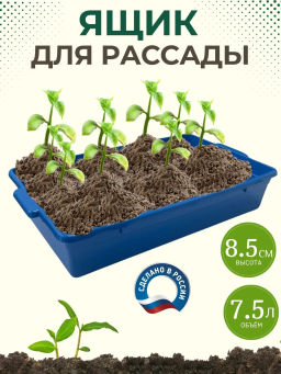 Цена за 2 шт. Ящик для рассады №1 Бр. 7. 11.