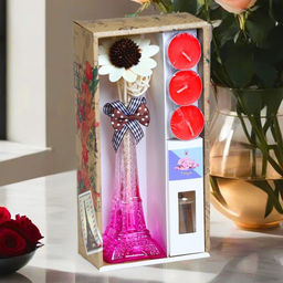 Набор подарочный «Париж» (диффузор и свечи) сакура, «Богатство Аромата»