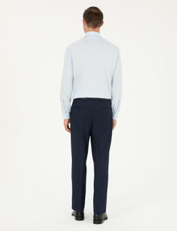 Lacivert Slim Fit Kuma_ Pantolon