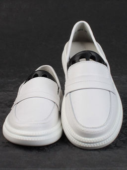 03-ZL-8501 WHITE Полуботинки женские (натуральная кожа)