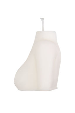 Свеча Pecado BDSM Женский силуэт, белая, гр. 49