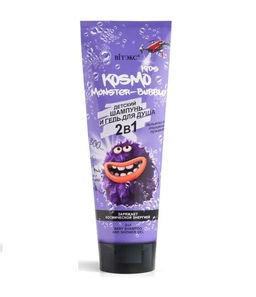 Kosmo Kids Monster-Bubble Детский Шампунь и Гель для душа 2 в 1, 250 мл