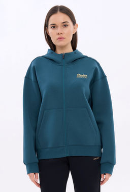 T3402-14 Толстовка женская с капюшоном на молнии - Strobbs фото 2