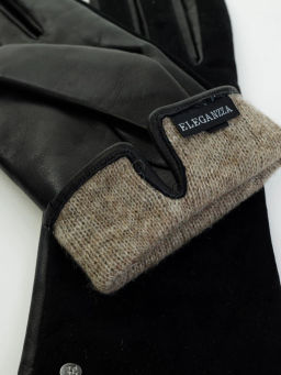 Перчатки женские 100% ш IS9902 black - Eleganzza фото 8