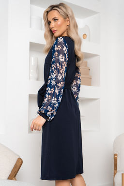 Платье Open Style 6646 синий