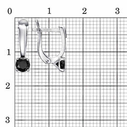 СЕРЬГИ 3388680Д1 - Красная пресня фото 2