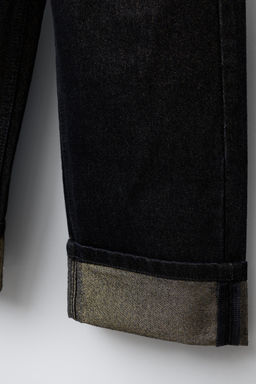 FOIL WIDE-LEG JEANS - Zara фото 3