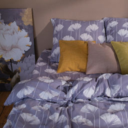 Постельное бельё Этель Евро Lotus 200х217 см, 220х240 см, 70х70 см - 2 шт  фото 8