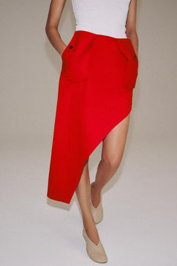 ASYMMETRIC POCKET SKIRT ZW COLLECTION - Zara фото 2