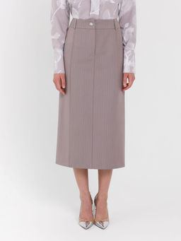 Юбка в полоску