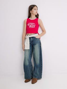 Топ детский Acoola Silvina красный  фото 5