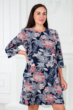 Платье женское из милано Амалия узор - Амадэль фото 9