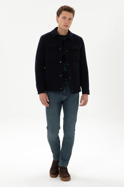 Erkek Lacivert Ka_e Mont - U.s. polo assn фото 4