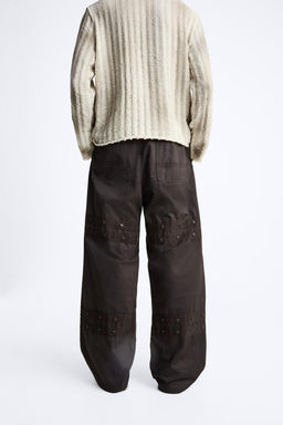 TROUSERS WITH CONTRAST STRIPES - Zara фото 3