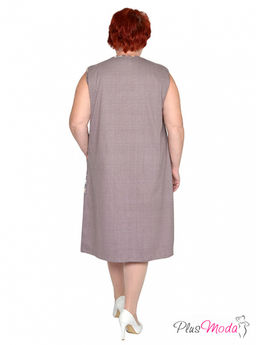 Халат Модель №1507 размеры 44-84 - Plusmoda фото 8