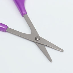 Цена за 3 шт. Ножницы маникюрные, прямые, узкие, 9 см, МИКС