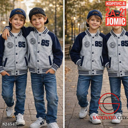 Подростковый бомбер для мальчика