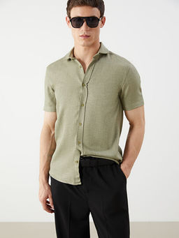 Regular Fit K?sa Kollu Erkek G?mlek