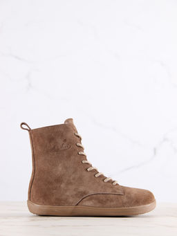Босоногие ботинки EDART 351.NATAbr.Серо-коричневая замша/байка фото 9
